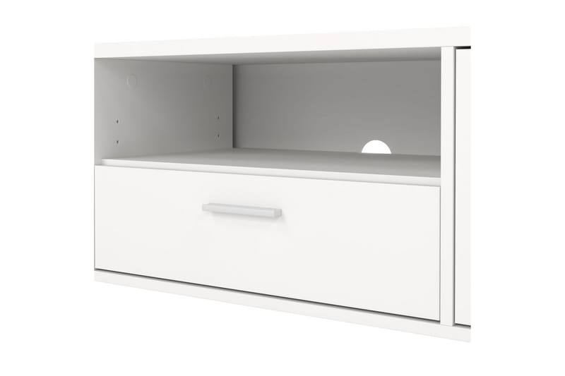 Cristian Tv-stativ 38 cm - Vit - Möbler - TV- & Mediamöbler - Mediastativ & väggfäste - Tv-stativ & Tv-väggfäste