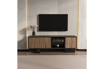 Dargaville Tv-bänk 150 cm - Svart/Brun - Möbler - TV- & Mediamöbler - TV bänk & mediabänk