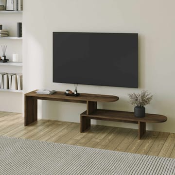 Deliones Tv-bänk 130 cm - Valnöt - Möbler - TV- & Mediamöbler - TV bänk & mediabänk
