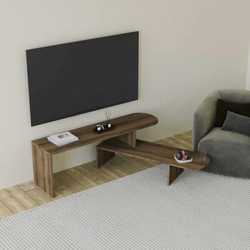 Deliones Tv-bänk 130 cm - Valnöt - Möbler - TV- & Mediamöbler - TV bänk & mediabänk