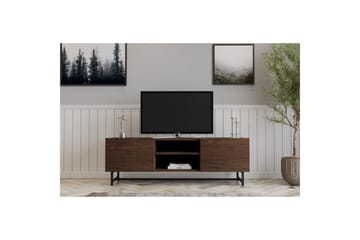 Deyvon Tv-bänk 150 cm - Valnöt - Möbler - TV- & Mediamöbler - TV bänk & mediabänk