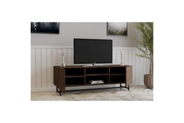 Deyvon Tv-bänk 150 cm - Valnöt - Möbler - TV- & Mediamöbler - TV bänk & mediabänk