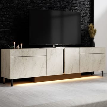 Djarhint TV-bänk 180 cm - Travertin - Möbler - TV- & Mediamöbler - Mediastativ & väggfäste - Tv-stativ & Tv-väggfäste