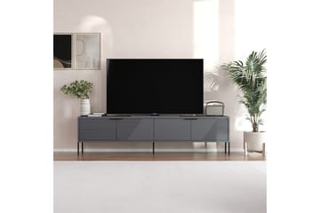 Dorellez Tv-bänk 180 cm - Antracit - Möbler - TV- & Mediamöbler - TV bänk & mediabänk