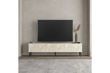 Elith Tv-bänk 180 cm - Travertine - Möbler - TV- & Mediamöbler - TV bänk & mediabänk