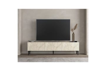 Elith Tv-bänk 180 cm - Travertine - Möbler - TV- & Mediamöbler - TV bänk & mediabänk