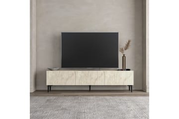 Elith Tv-bänk 180 cm - Travertine - Möbler - TV- & Mediamöbler - TV bänk & mediabänk