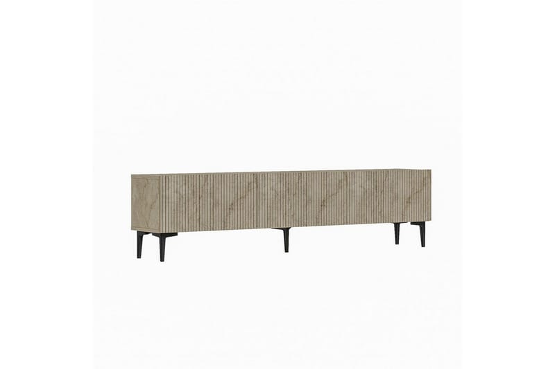 Elith Tv-bänk 180 cm - Travertine - Möbler - TV- & Mediamöbler - TV bänk & mediabänk