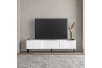 Elith Tv-bänk 180 cm - Vit - Möbler - TV- & Mediamöbler - TV bänk & mediabänk