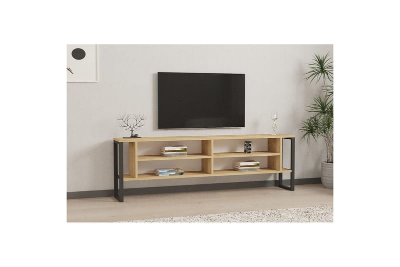 Elvorn Tv-bänk 160 cm - Blå - Möbler - TV- & Mediamöbler - TV bänk & mediabänk