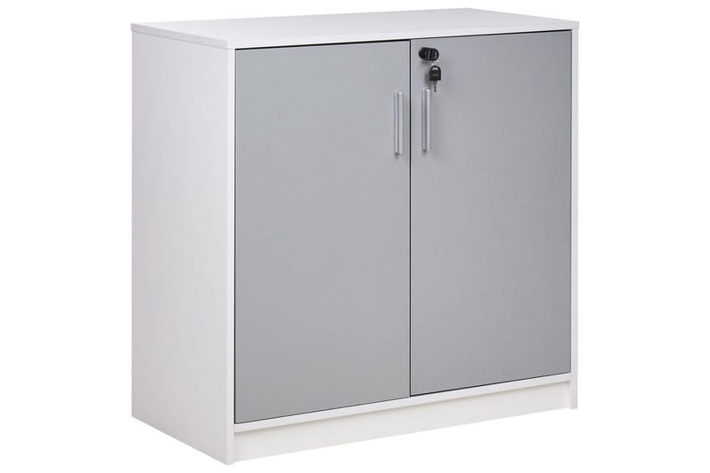 Förvaringsenhet Zehna Grå, vit, 80x40x80 cm, Grå, vit, 80x40x80 cm