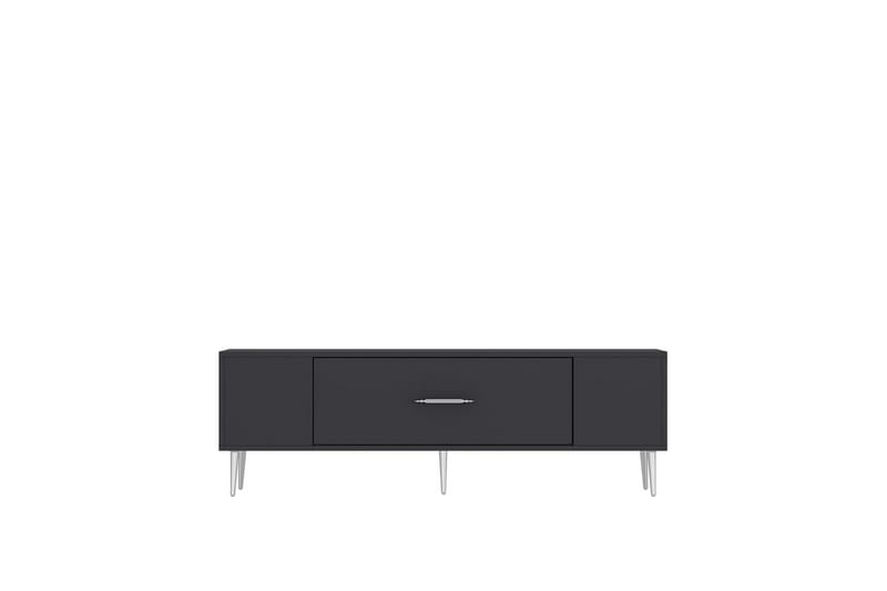 Feynor Tv-bänk 150 cm - Antracit/Silver - Möbler - TV- & Mediamöbler - TV bänk & mediabänk