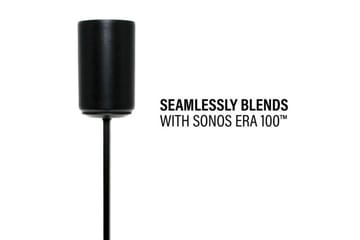 Golvstativ Sanus för Sonos ERA 100 Svart, Justerbart stativ - Svart, Justerbart stativ - Möbler - TV- & Mediamöbler - Mediastativ & väggfäste - Högtalarstativ