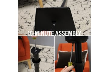 Golvstativ Sanus för Sonos ERA 100 - Svart - Möbler - TV- & Mediamöbler - Mediastativ & väggfäste - Högtalarstativ