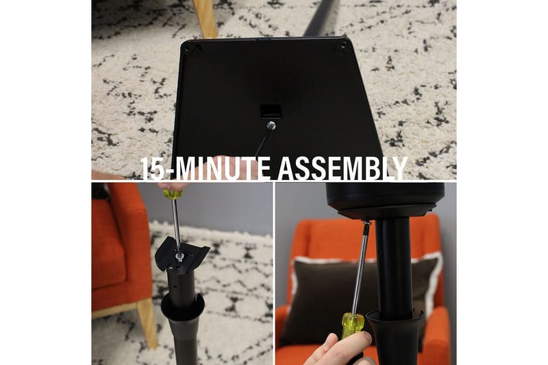 Golvstativ Sanus för Sonos ERA 100 - Svart - Möbler - TV- & Mediamöbler - Mediastativ & väggfäste - Högtalarstativ