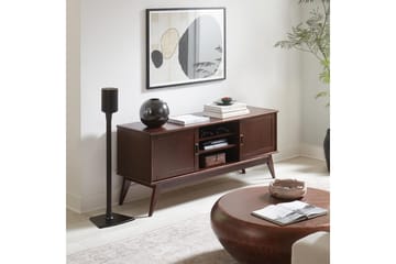 Golvstativ Sanus för Sonos ERA 100 - Svart - Möbler - TV- & Mediamöbler - Mediastativ & väggfäste - Högtalarstativ