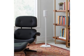Golvstativ Sanus för Sonos ERA 100 Vit, Fast stativ - Vit, Fast stativ - Möbler - TV- & Mediamöbler - Mediastativ & väggfäste - Högtalarstativ
