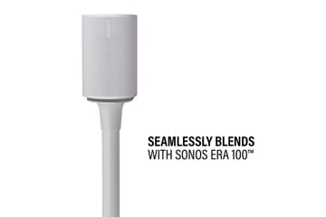 Golvstativ Sanus för Sonos ERA 100 Vit, Fast stativ - Vit, Fast stativ - Möbler - TV- & Mediamöbler - Mediastativ & väggfäste - Högtalarstativ