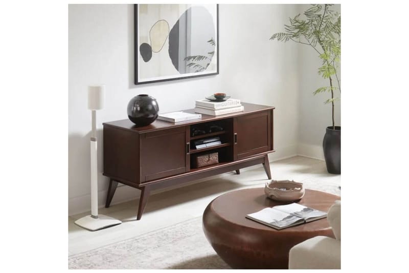 Golvstativ Sanus för Sonos ERA 100 - Vit - Möbler - TV- & Mediamöbler - Mediastativ & väggfäste - Högtalarstativ