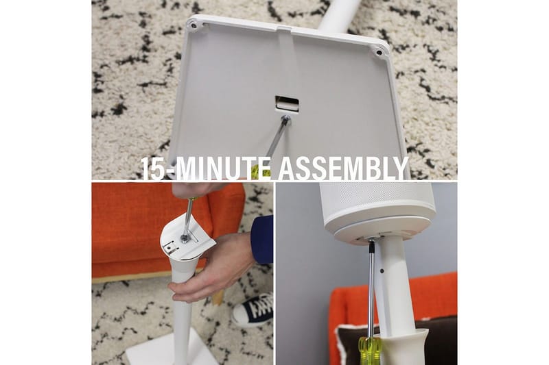 Golvstativ Sanus för Sonos ERA 100 - Vit - Möbler - TV- & Mediamöbler - Mediastativ & väggfäste - Högtalarstativ