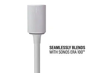 Golvstativ Sanus för Sonos ERA 100 - Vit - Möbler - TV- & Mediamöbler - Mediastativ & väggfäste - Högtalarstativ