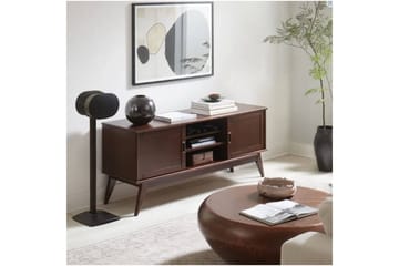 Golvstativ Sanus för Sonos ERA 300 2 Delar - Svart - Möbler - TV- & Mediamöbler - Mediastativ & väggfäste - Högtalarstativ