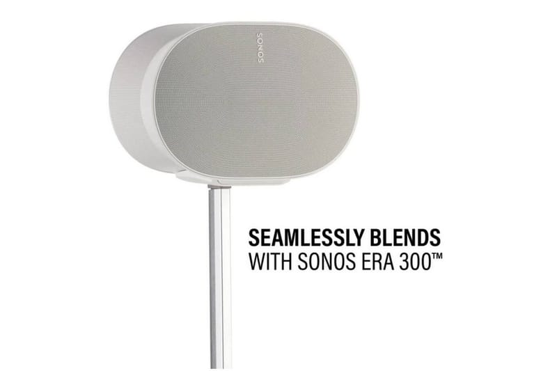 Golvstativ Sanus för Sonos ERA 300 2 Delar Vit, Justerbart stativ - Vit, Justerbart stativ - Möbler - TV- & Mediamöbler - Mediastativ & väggfäste - Högtalarstativ