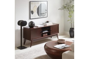 Golvstativ Sanus för Sonos ERA 300 - Svart - Möbler - TV- & Mediamöbler - Mediastativ & väggfäste - Högtalarstativ