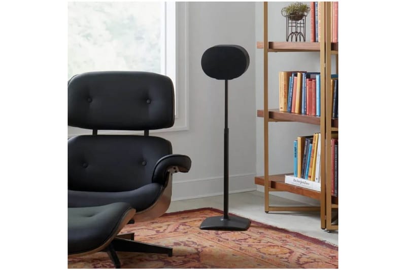 Golvstativ Sanus för Sonos ERA 300 - Svart - Möbler - TV- & Mediamöbler - Mediastativ & väggfäste - Högtalarstativ