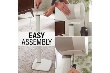 Golvstativ Sanus för Sonos ERA 300 - Vit - Möbler - TV- & Mediamöbler - Mediastativ & väggfäste - Högtalarstativ