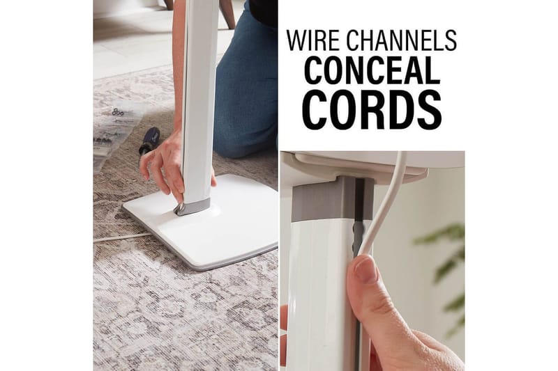 Golvstativ Sanus för Sonos ERA 300 - Vit - Möbler - TV- & Mediamöbler - Mediastativ & väggfäste - Högtalarstativ