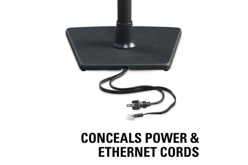 Golvstativ Sanus för Sonos One SL Play:1 och Play:3 - Svart - Möbler - TV- & Mediamöbler - Mediastativ & väggfäste - Högtalarstativ