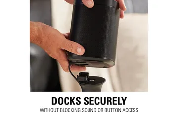 Golvstativ Sanus för Sonos One SL Play:1 och Play:3 - Svart - Möbler - TV- & Mediamöbler - Mediastativ & väggfäste - Högtalarstativ