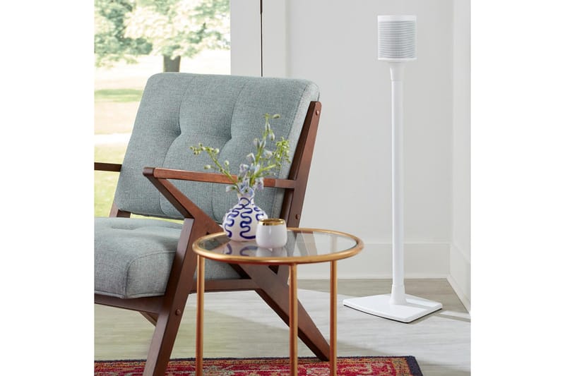 Golvstativ Sanus för Sonos One SL Play:1 och Play:3 2 Delar Vit, Fast stativ - Vit, Fast stativ - Möbler - TV- & Mediamöbler - Mediastativ & väggfäste - Högtalarstativ