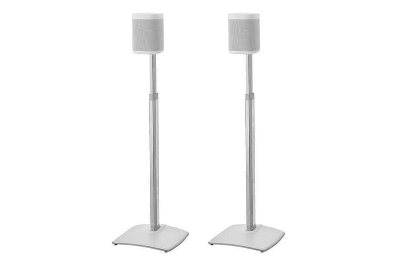 Golvstativ Sanus för Sonos One SL Play:1 och Play:3 2 Delar Vit, Justerbart stativ - Vit, Justerbart stativ - Möbler - TV- & Mediamöbler - Mediastativ & väggfäste - Högtalarstativ