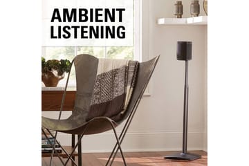 Golvstativ Sanus för Sonos One SL Play:1 och Play:3 Svart, Justerbart stativ - Svart, Justerbart stativ - Möbler - TV- & Mediamöbler - Mediastativ & väggfäste - Högtalarstativ