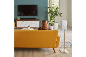 Golvstativ Sanus för Sonos Play:5 - Vit - Möbler - TV- & Mediamöbler - Mediastativ & väggfäste - Högtalarstativ