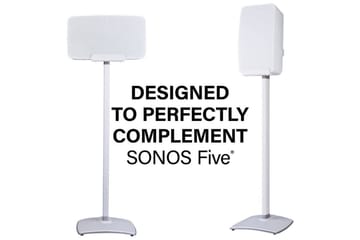 Golvstativ Sanus för Sonos Play:5 Vit - Vit - Möbler - TV- & Mediamöbler - Mediastativ & väggfäste - Högtalarstativ