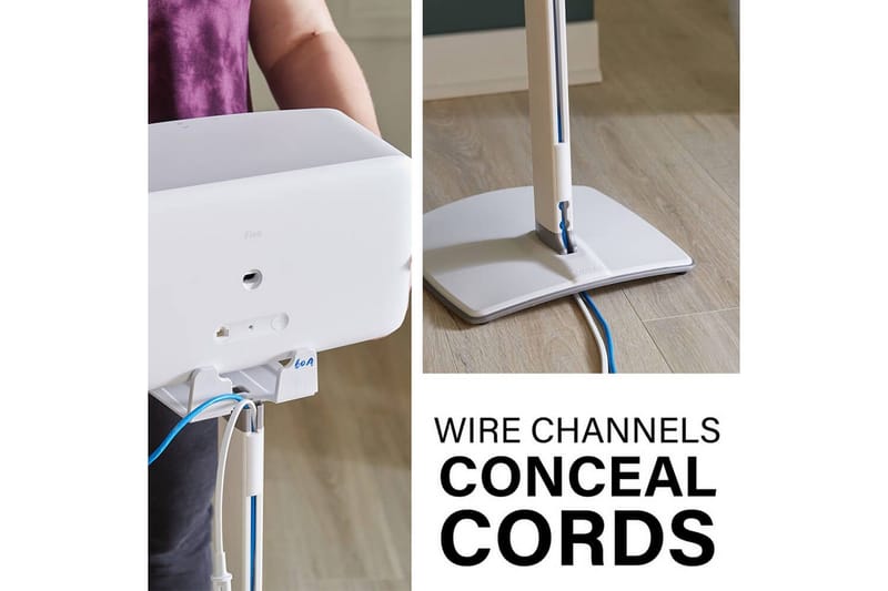 Golvstativ Sanus för Sonos Play:5 - Vit - Möbler - TV- & Mediamöbler - Mediastativ & väggfäste - Högtalarstativ