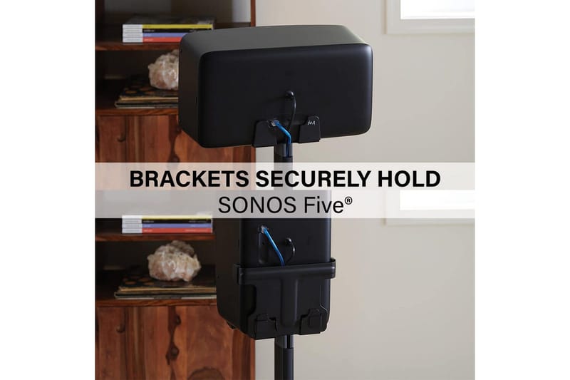 Golvstativ Sanus för Sonos Play:5 - Svart - Möbler - TV- & Mediamöbler - Mediastativ & väggfäste - Högtalarstativ