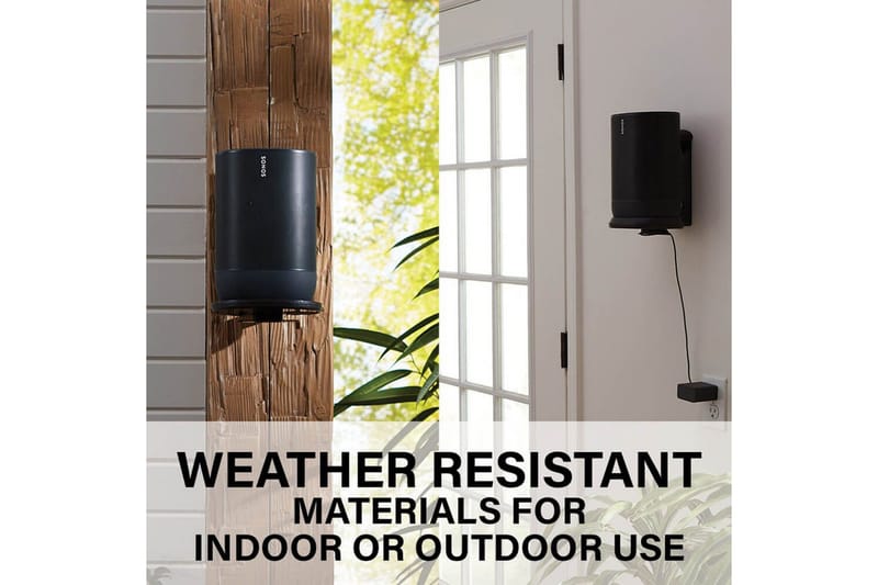 Högtalarfäste Sanus för Sonos Move - Svart - Möbler - TV- & Mediamöbler - Mediastativ & väggfäste - Högtalarstativ