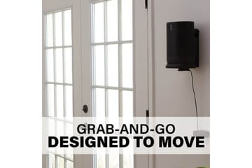 Högtalarfäste Sanus för Sonos Move - Svart - Möbler - TV- & Mediamöbler - Mediastativ & väggfäste - Högtalarstativ