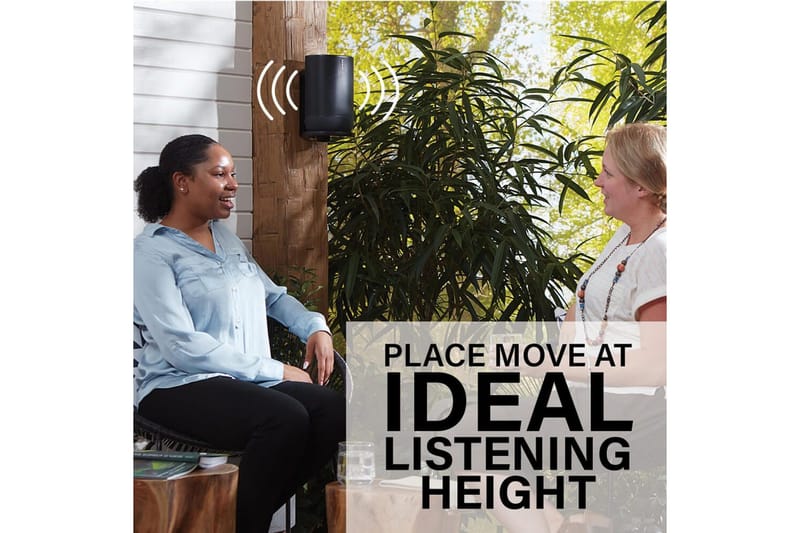 Högtalarfäste Sanus för Sonos Move - Svart - Möbler - TV- & Mediamöbler - Mediastativ & väggfäste - Högtalarstativ