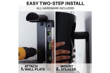 Högtalarfäste Sanus för Sonos Move - Svart - Möbler - TV- & Mediamöbler - Mediastativ & väggfäste - Högtalarstativ