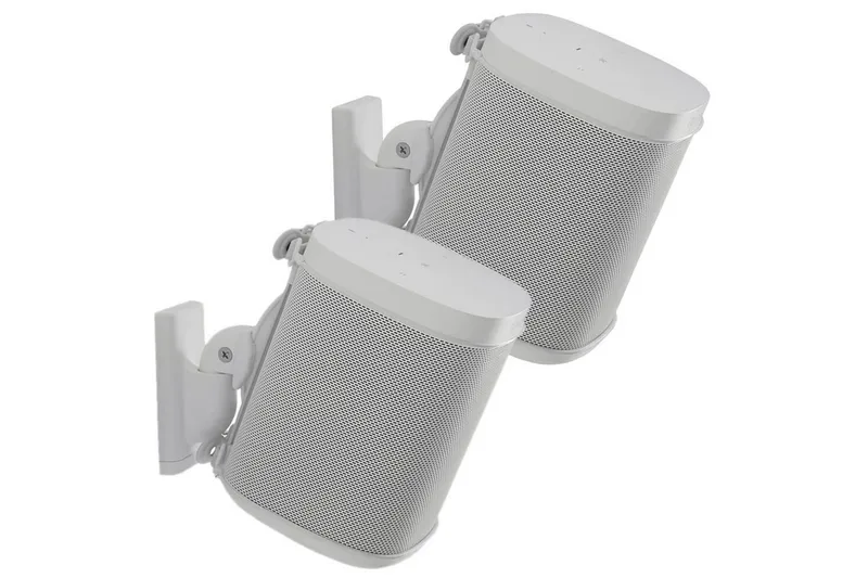 Högtalarfäste Sanus för Sonos One SL Play:1 och Play:3, Vit