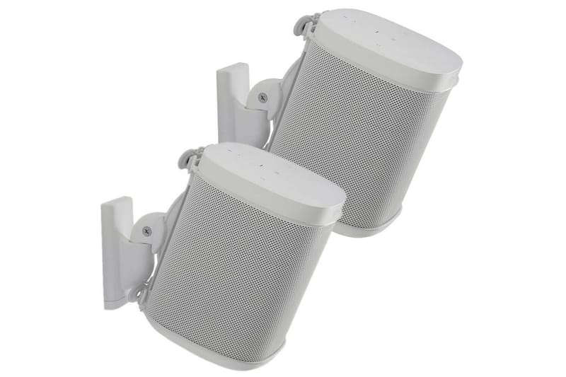 Högtalarfäste Sanus för Sonos One SL Play:1 och Play:3 Vit - Vit - Möbler - TV- & Mediamöbler - Mediastativ & väggfäste - Högtalarstativ
