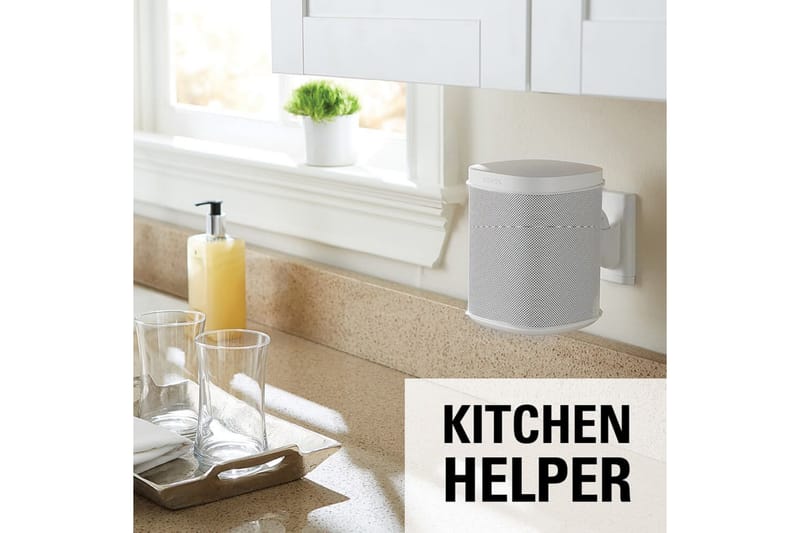 Högtalarfäste Sanus för Sonos One SL Play:1 och Play:3 Vit - Vit - Möbler - TV- & Mediamöbler - Mediastativ & väggfäste - Högtalarstativ