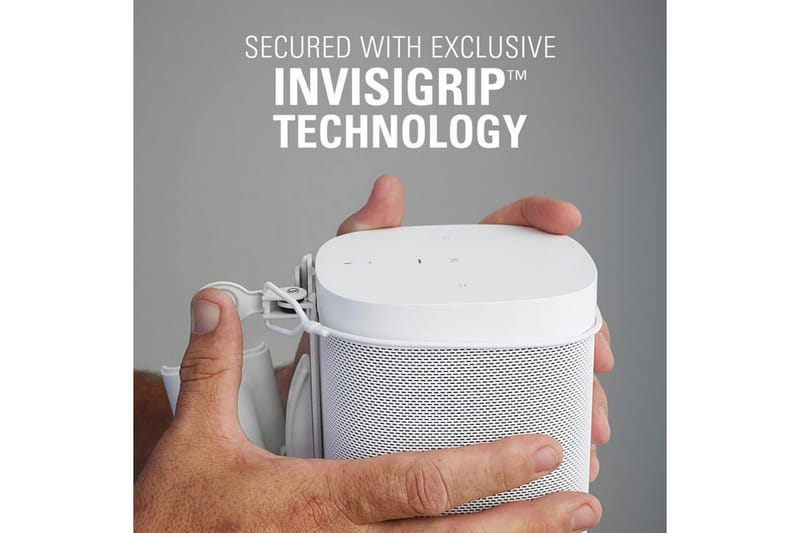 Högtalarfäste Sanus för Sonos One SL Play:1 och Play:3 Vit - Vit - Möbler - TV- & Mediamöbler - Mediastativ & väggfäste - Högtalarstativ