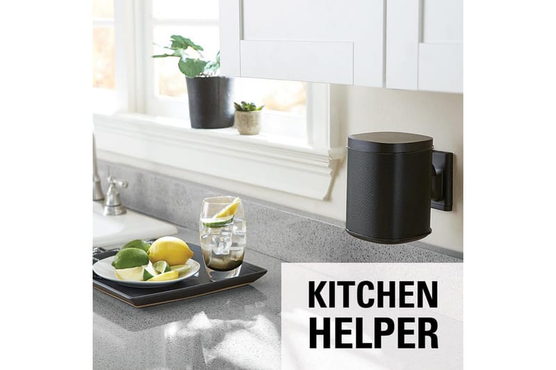 Högtalarfäste Sanus för Sonos One SL Play:1 och Play:3 - Svart - Möbler - TV- & Mediamöbler - Mediastativ & väggfäste - Högtalarstativ