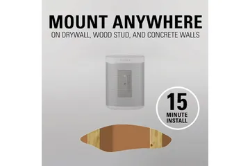 Högtalarfäste Sanus för Sonos One SL Play:1 och Play:3 - Vit - Möbler - TV- & Mediamöbler - Mediastativ & väggfäste - Högtalarstativ